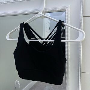 Lululemon energy longline Bra, black